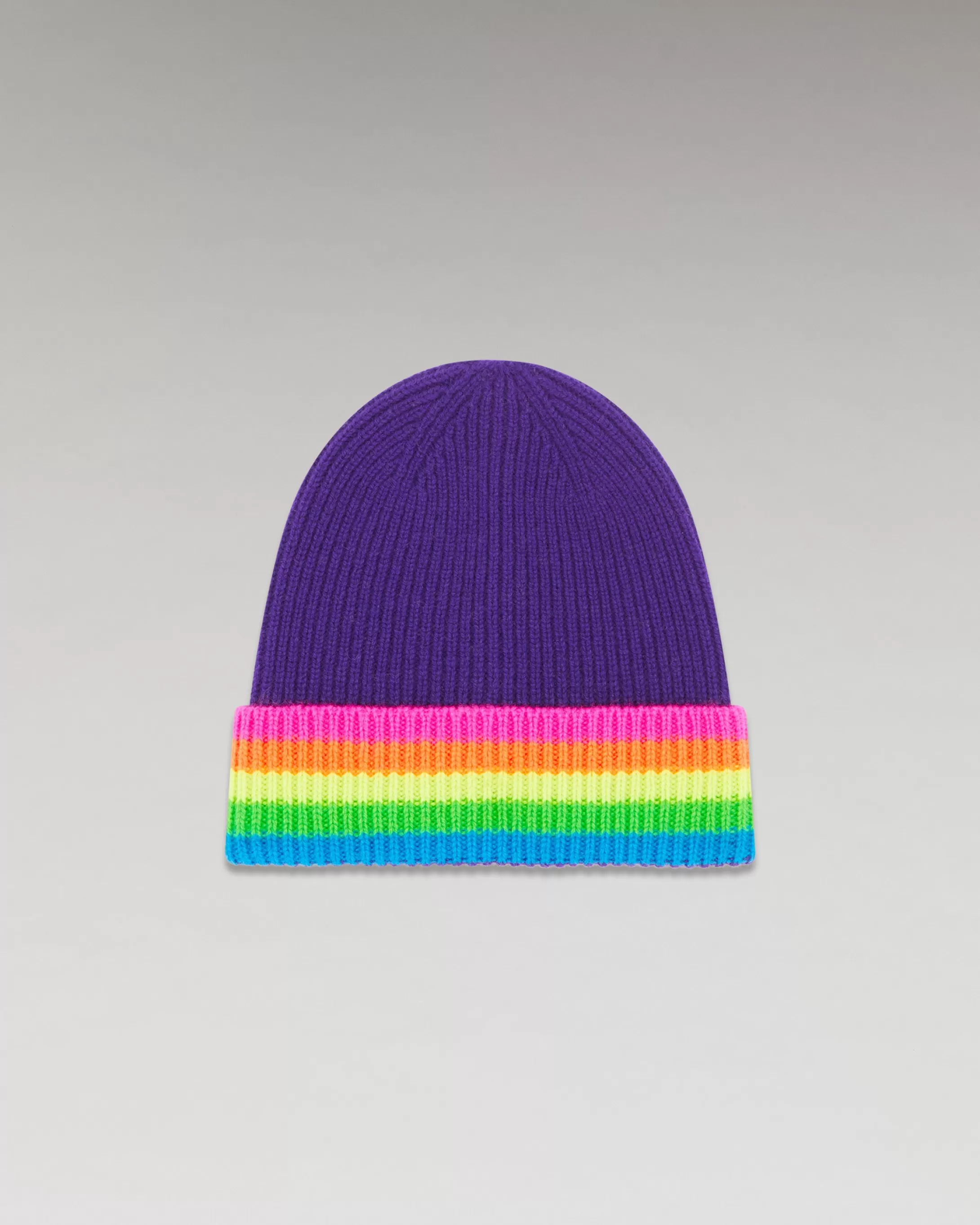 Berretto con Risvolto Bande multicolori | FROM FUTURE Flash Sale