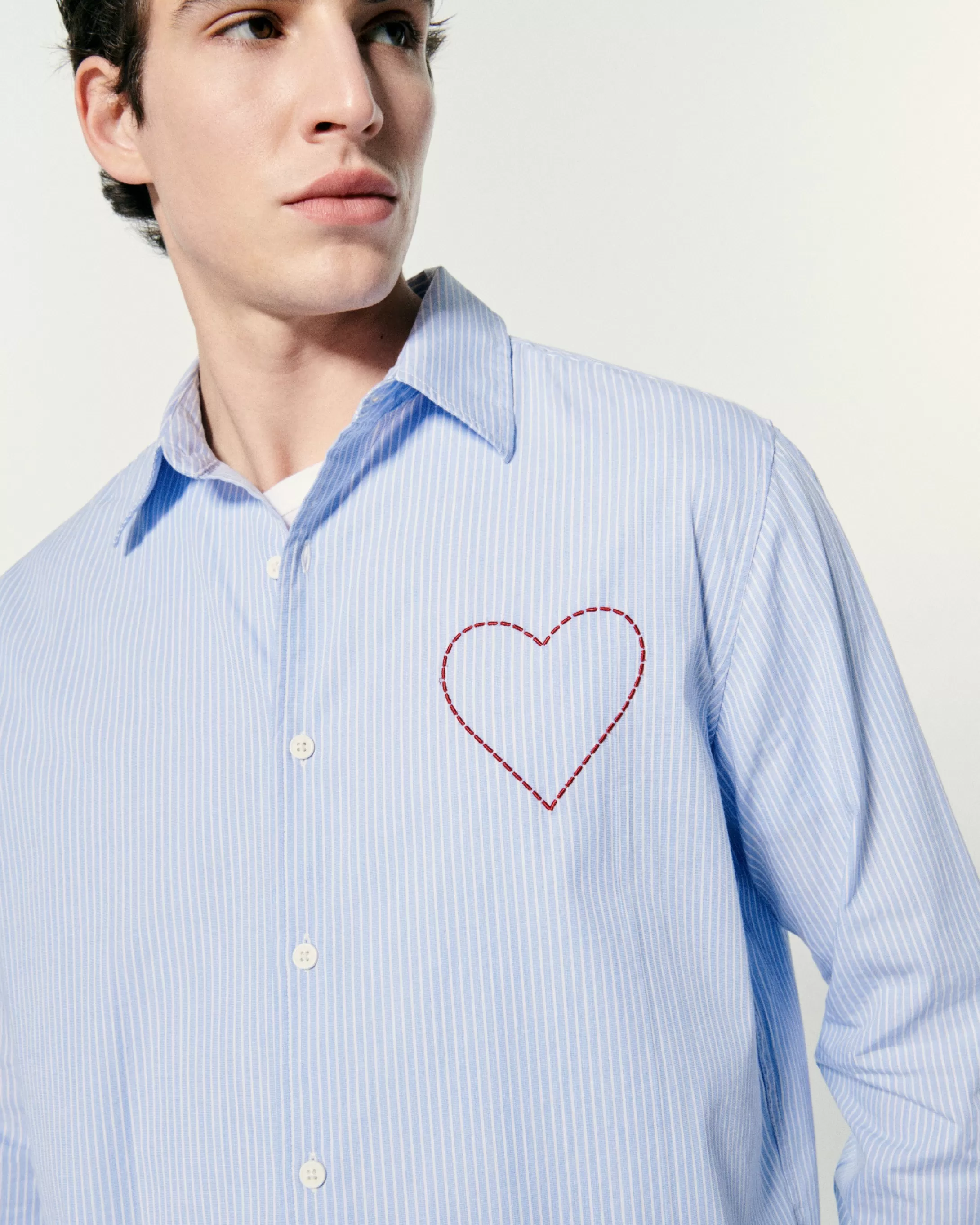 Camicia Maniche lunghe Popeline | FROM FUTURE Shop