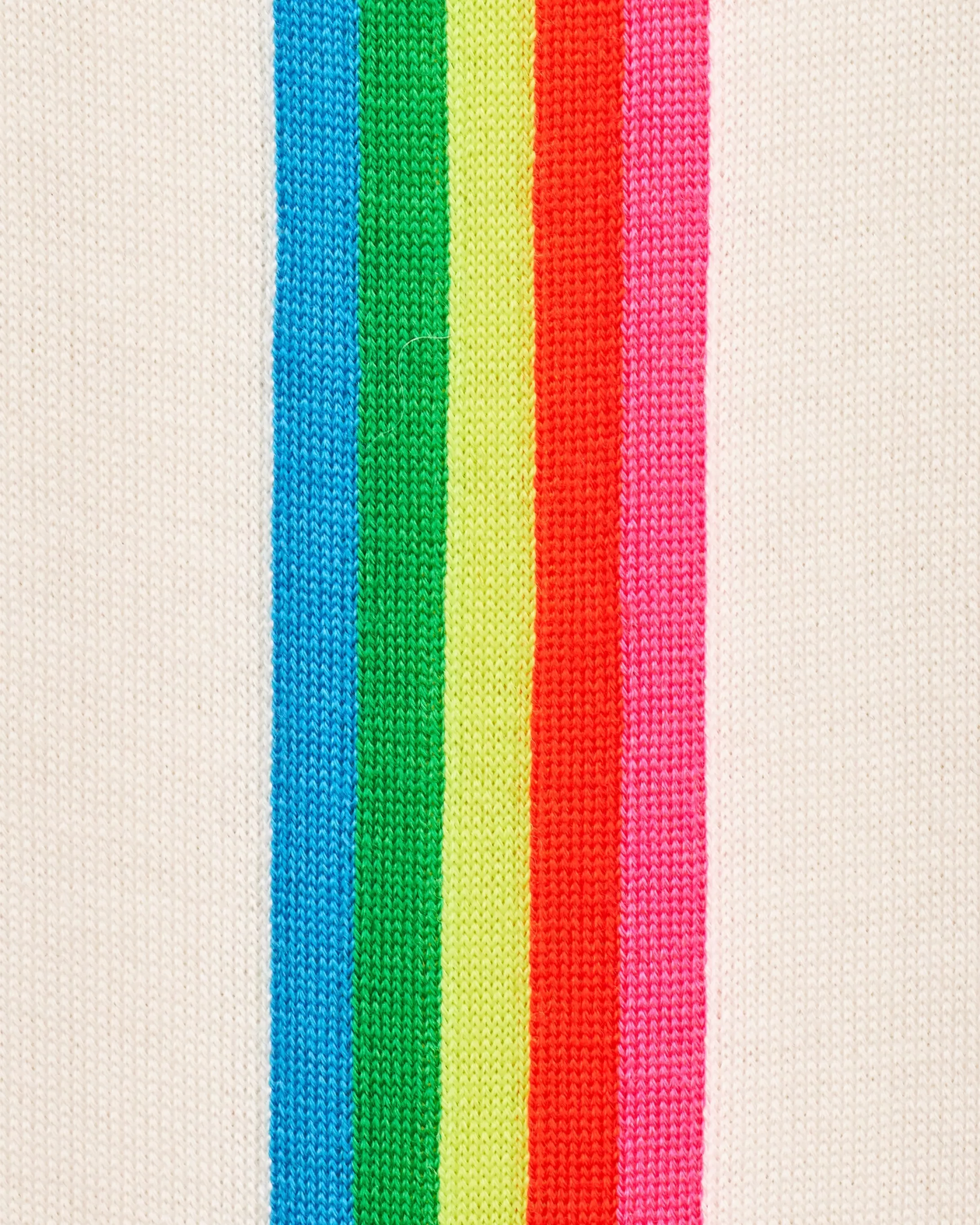Felpa-maglione con Zip Banda multicolore | FROM FUTURE Best Sale