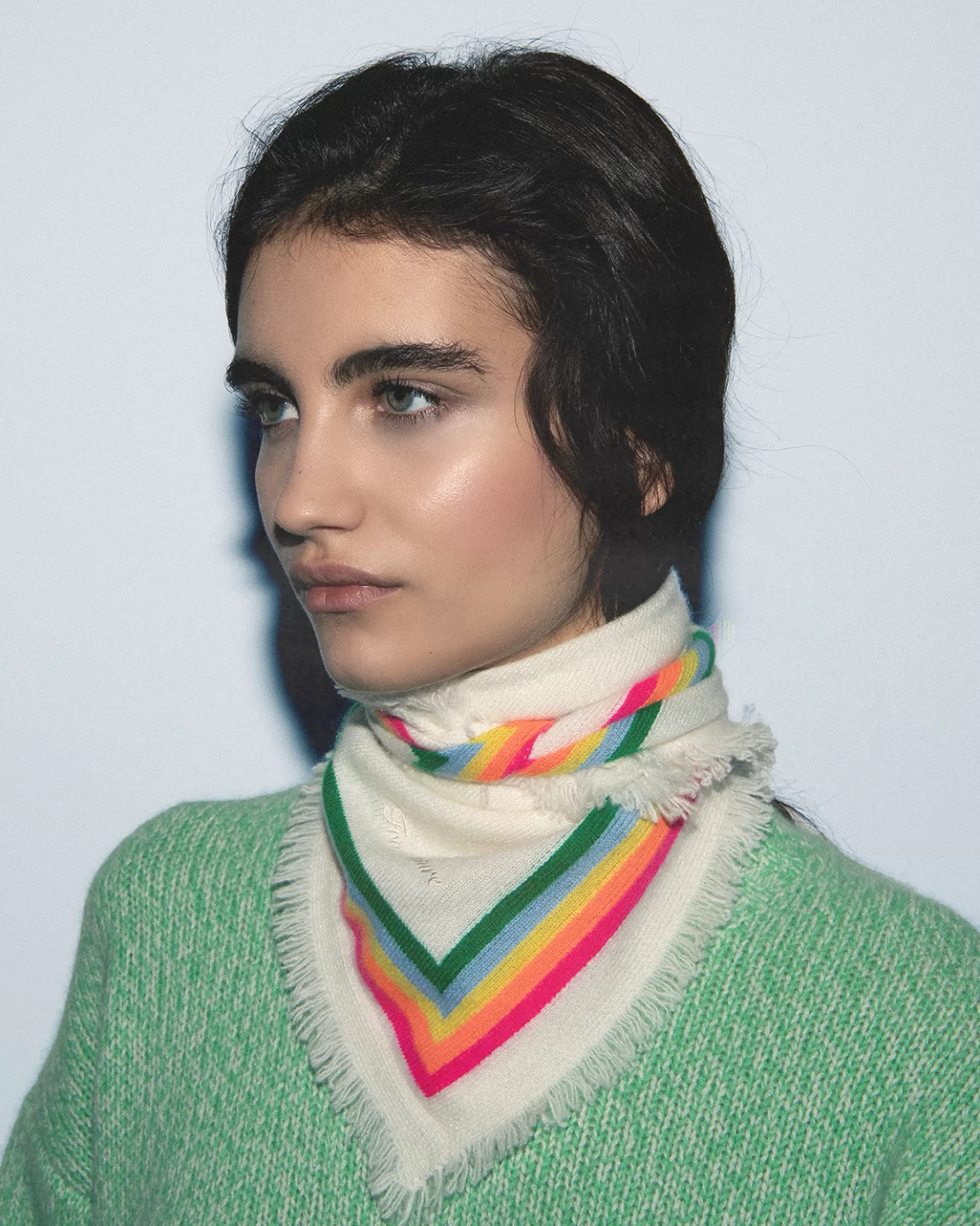 Foulard Regular Banda multicolore | FROM FUTURE Fashion