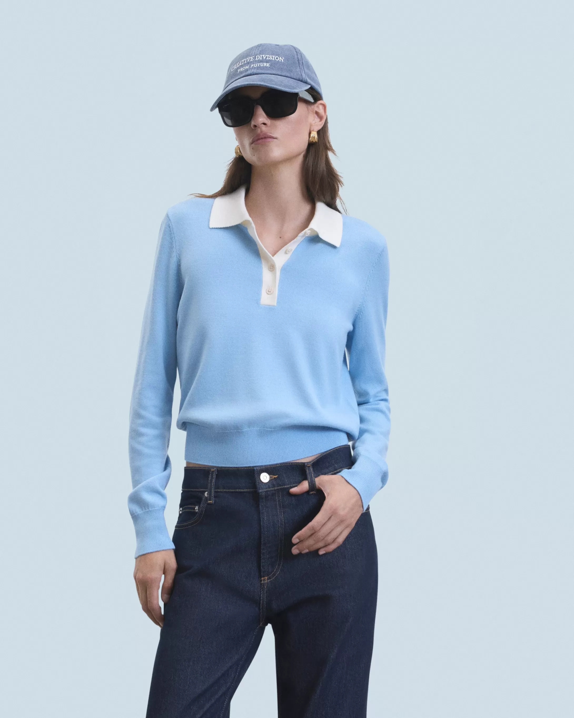 Maglione Collo a polo | FROM FUTURE Online