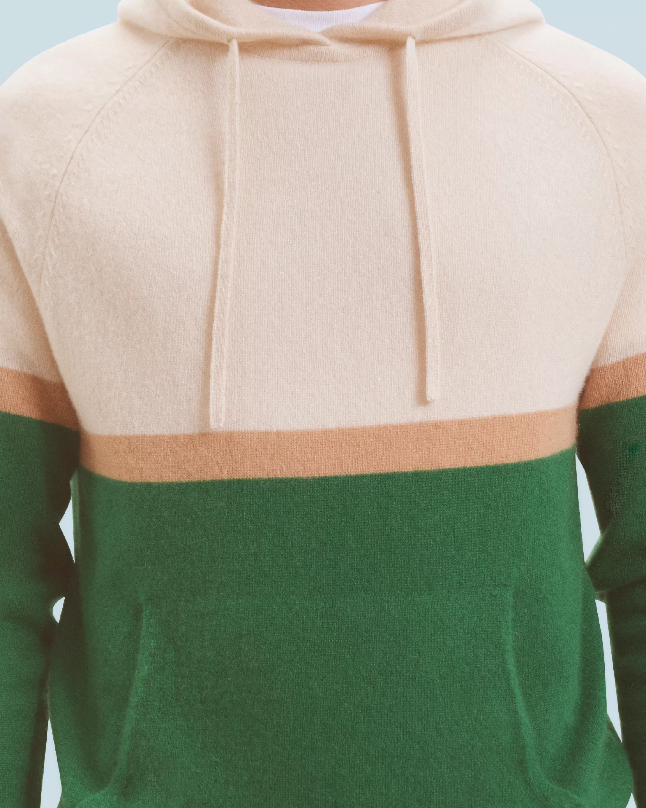 Maglione Felpa con cappuccio Color Block | FROM FUTURE New