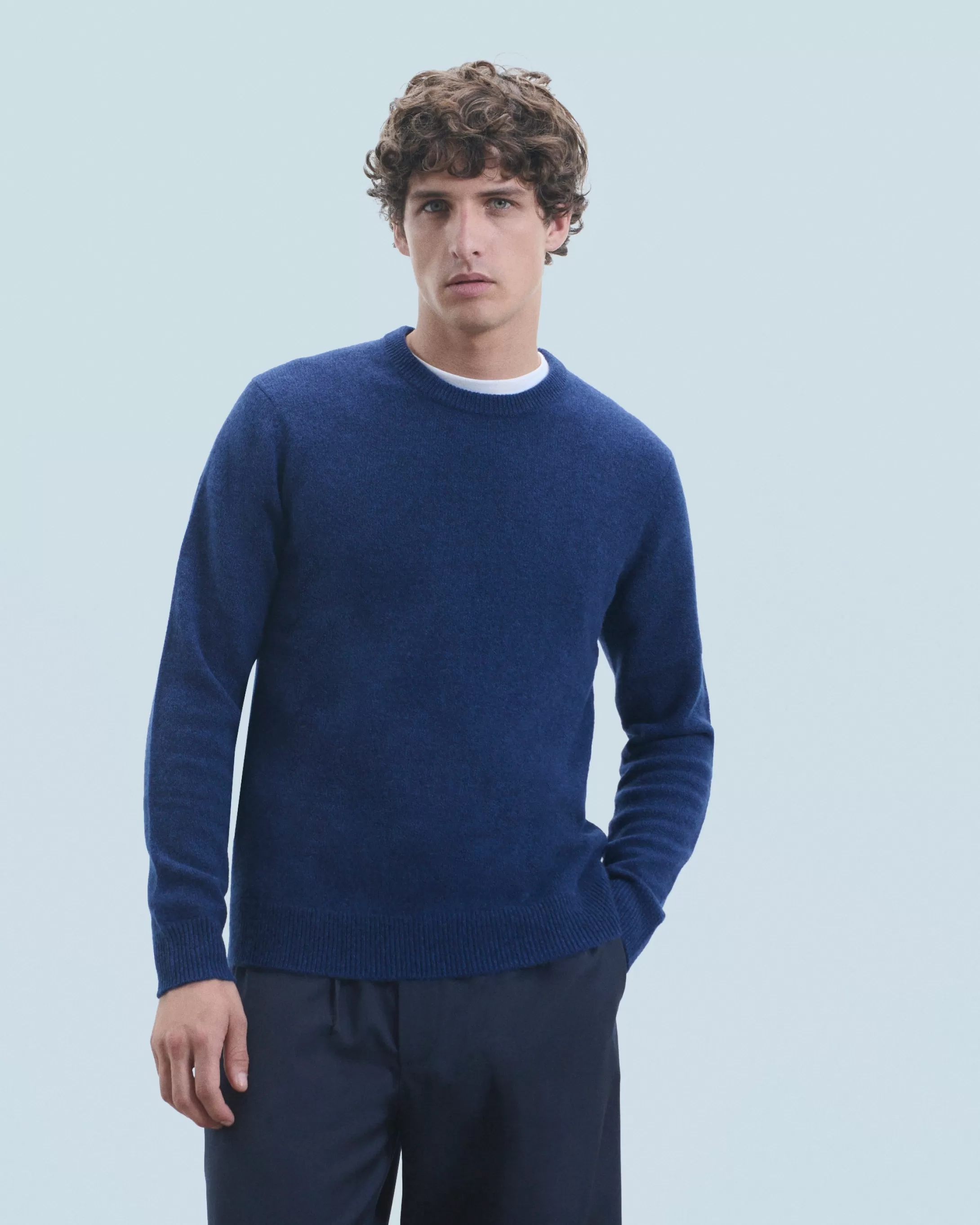 Maglione Scollo tondo Basic | FROM FUTURE Discount