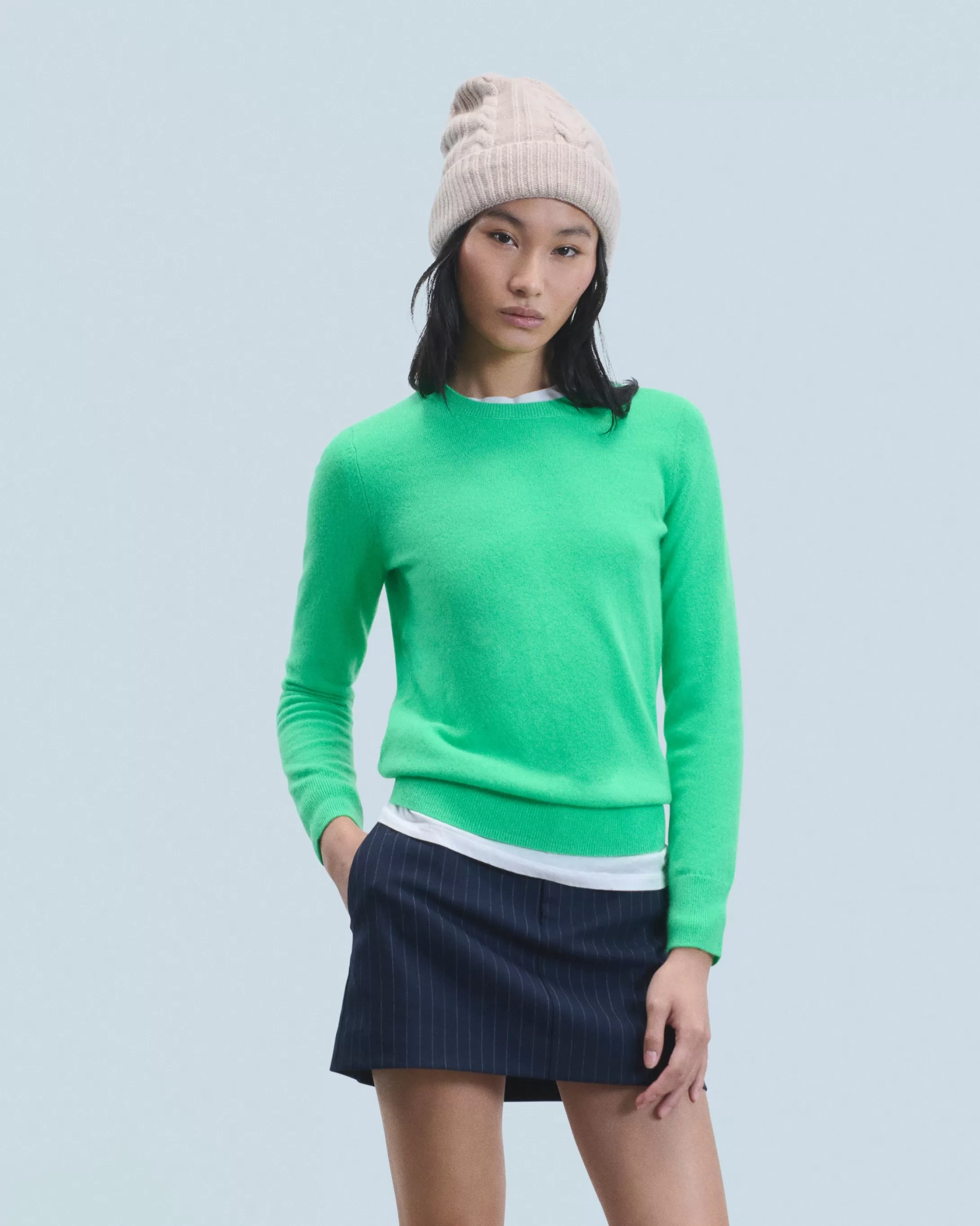 Maglione Scollo tondo Basic | FROM FUTURE Flash Sale