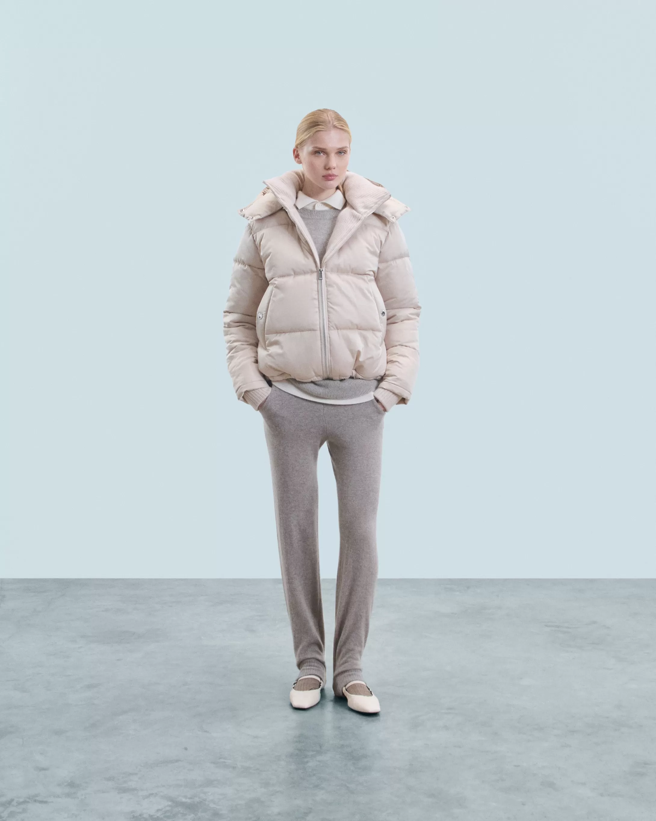 Outerwear Piumino Fodera in cashmere | FROM FUTURE Clearance