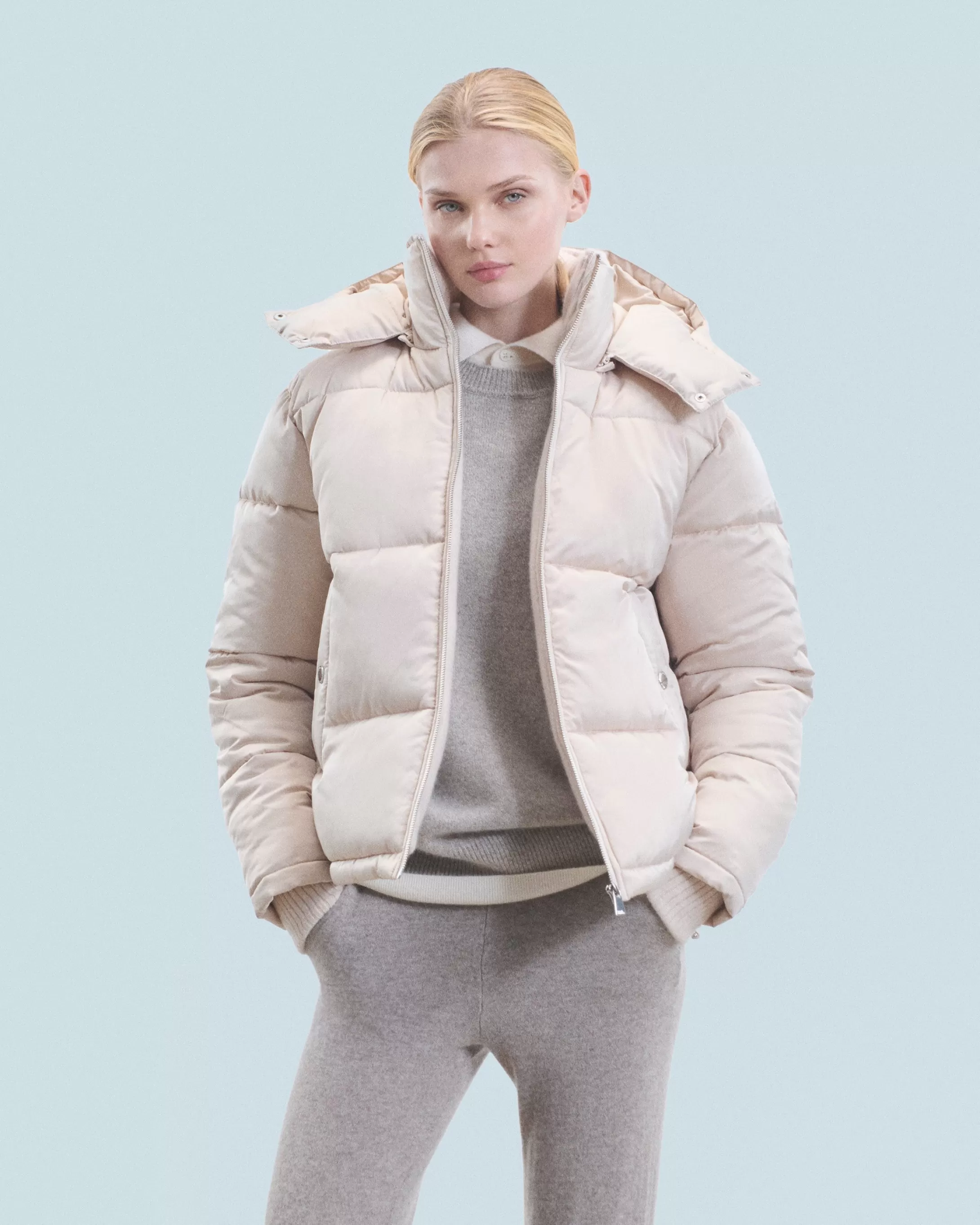 Outerwear Piumino Fodera in cashmere | FROM FUTURE Clearance