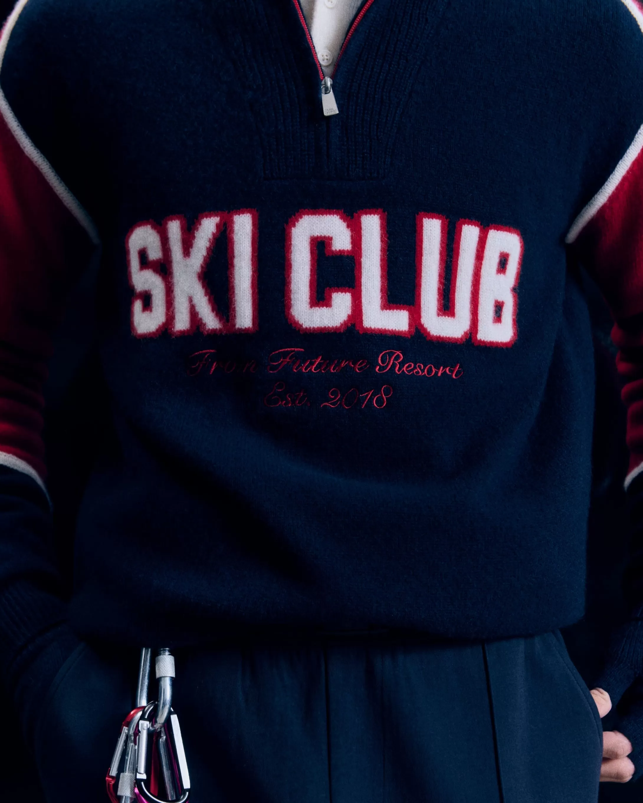 Pullover Collo alto con Zip Sci Club | FROM FUTURE Discount