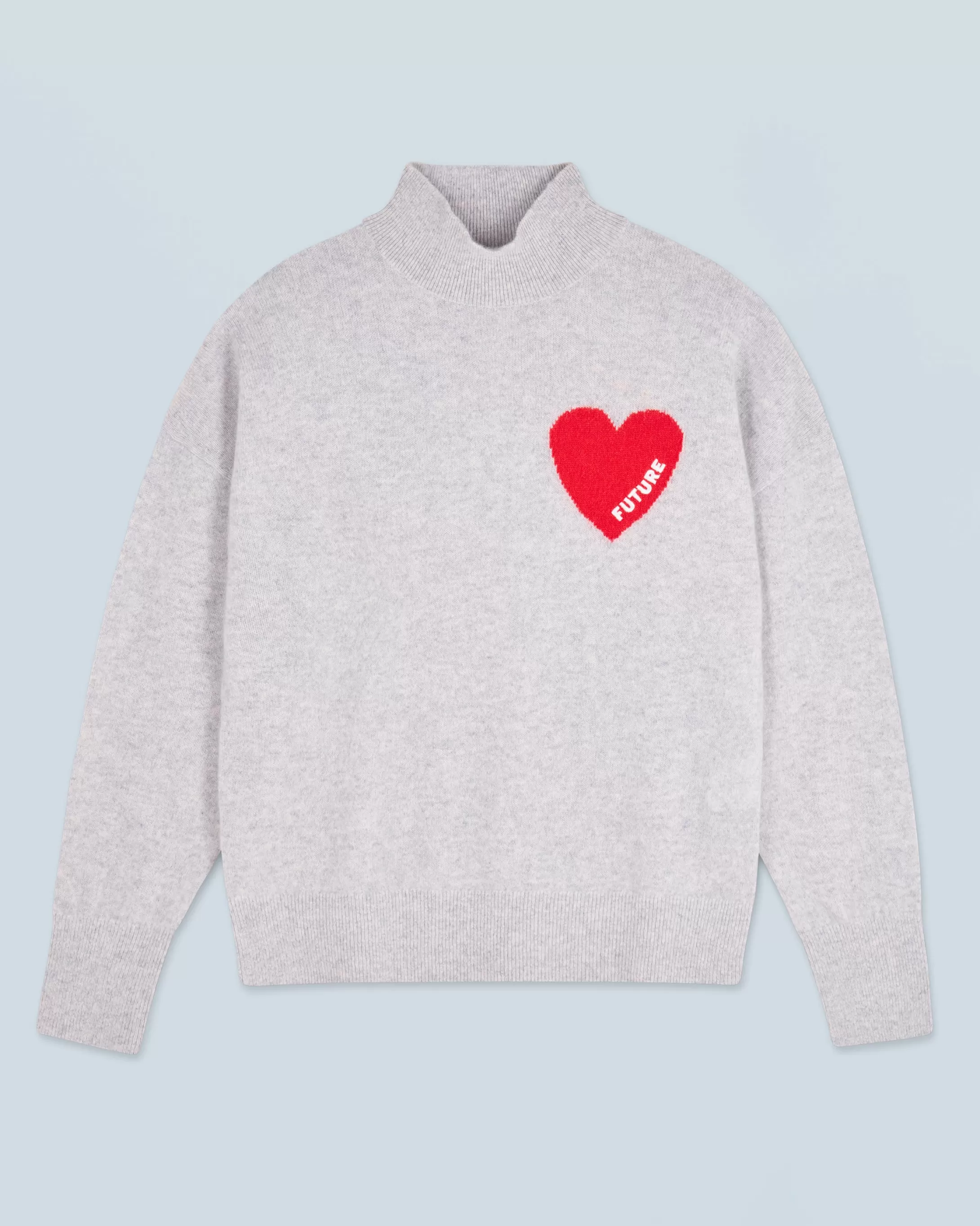 Pullover Collo alto Cuore Leggero | FROM FUTURE Cheap