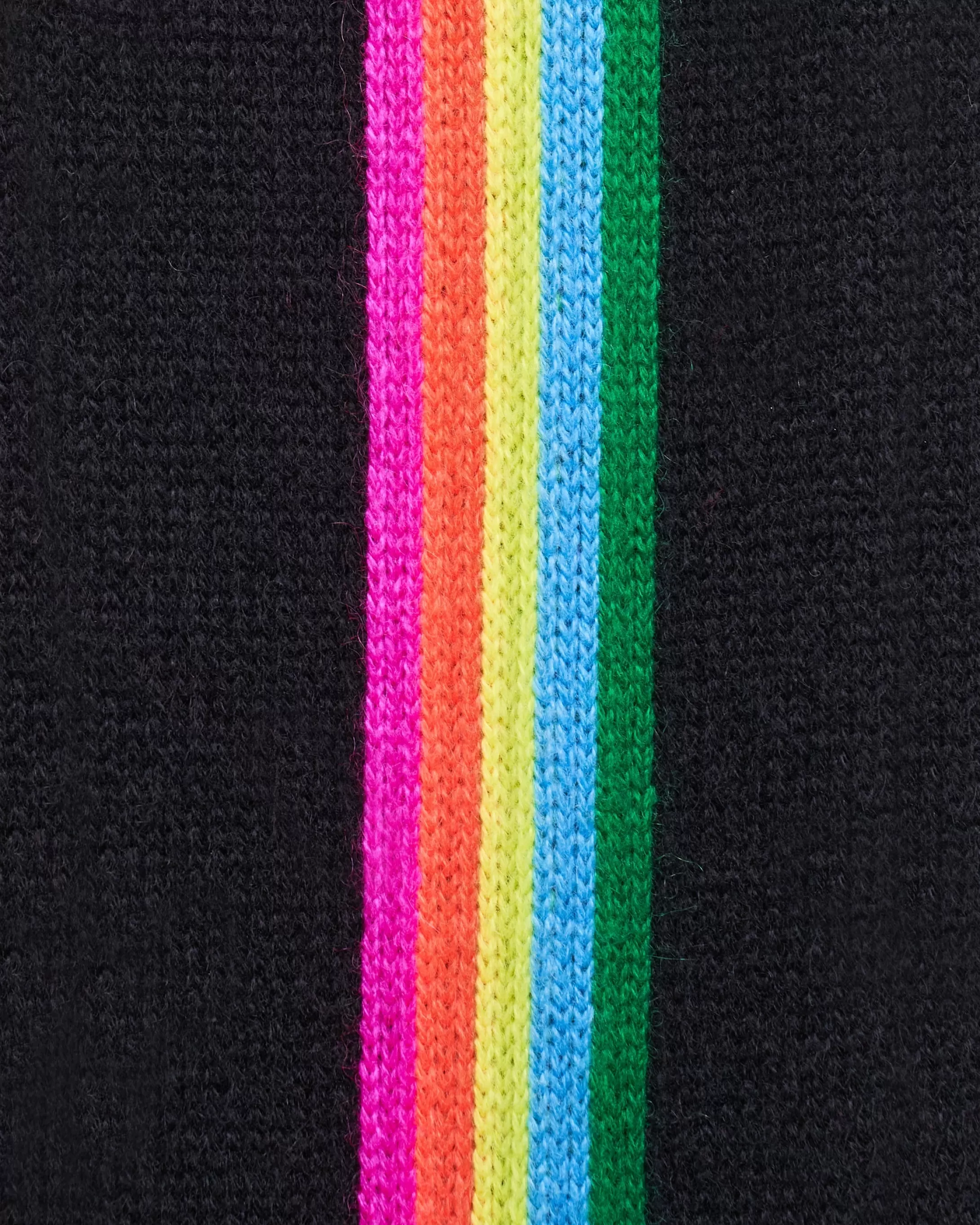 Pullover Scollo tondo Bande maniche multicolori | FROM FUTURE Flash Sale