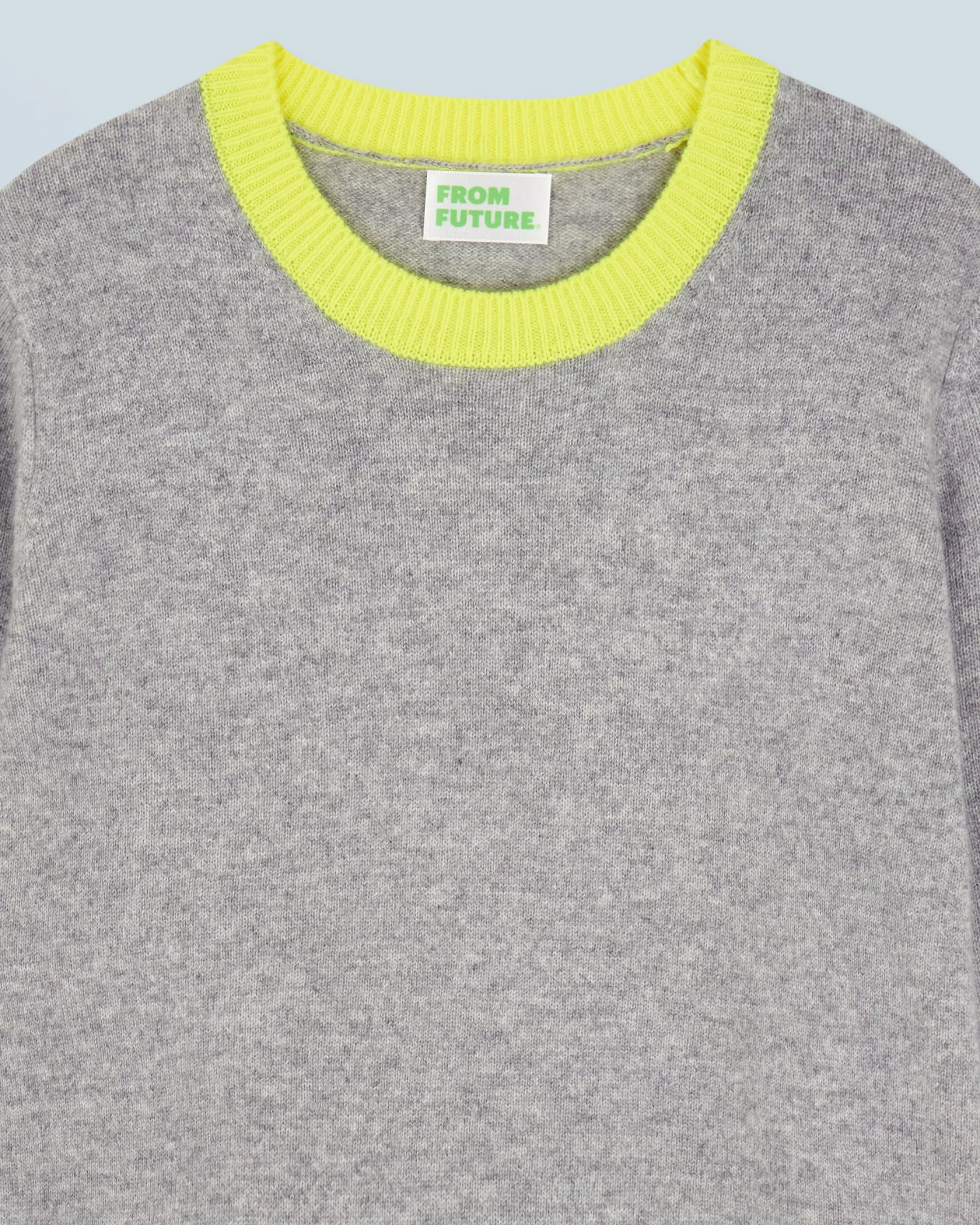 Pullover Scollo tondo Bicolore Leggero | FROM FUTURE New