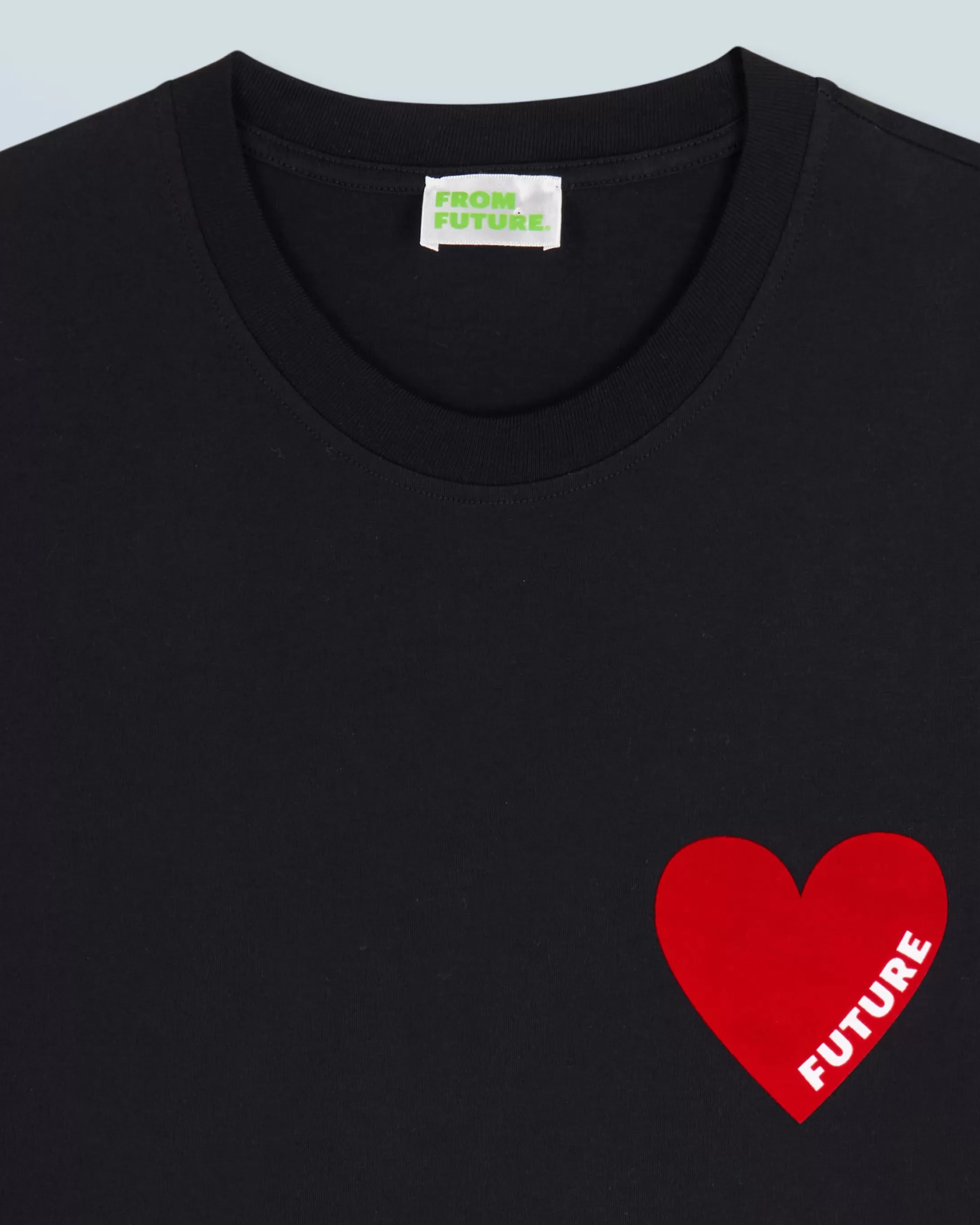 T-Shirt Scollo tondo Cuore | FROM FUTURE Best Sale