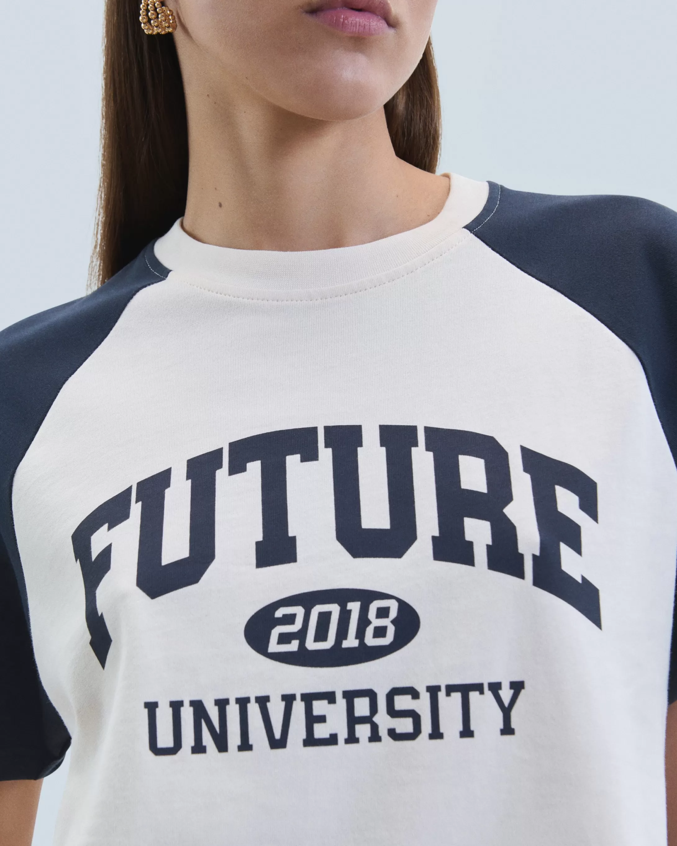 T-Shirt Scollo tondo Maniche corte Future | FROM FUTURE New