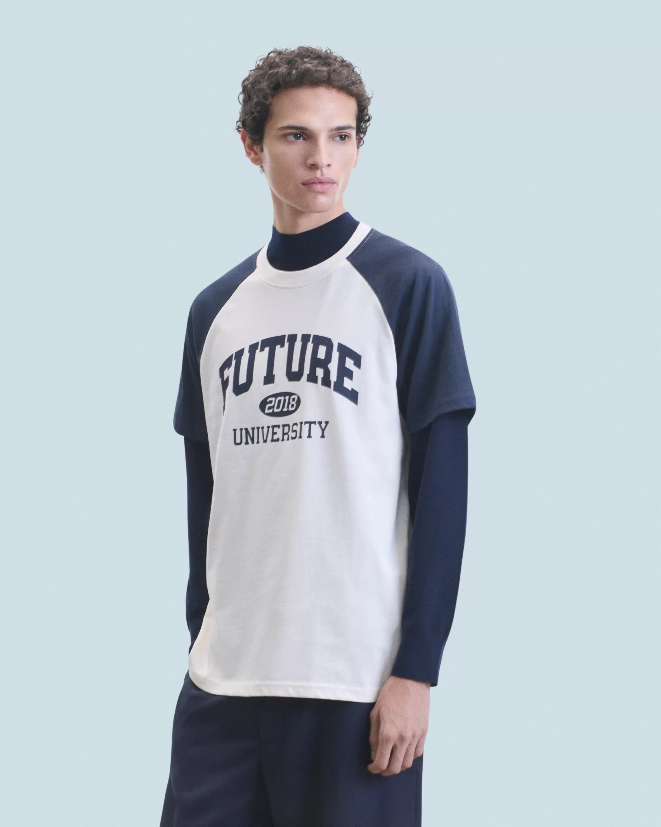 T-Shirt Scollo tondo Maniche corte Future University | FROM FUTURE Store