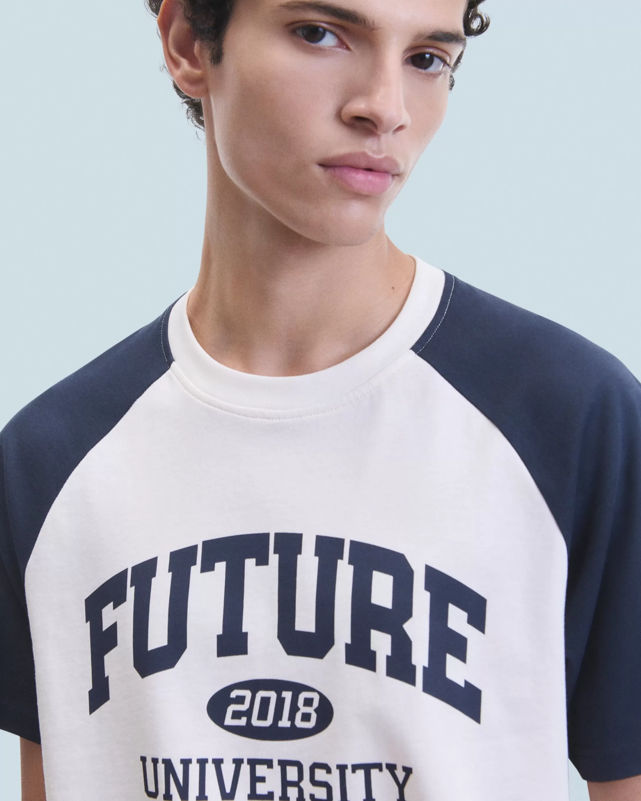 T-Shirt Scollo tondo Maniche corte Future University | FROM FUTURE Store