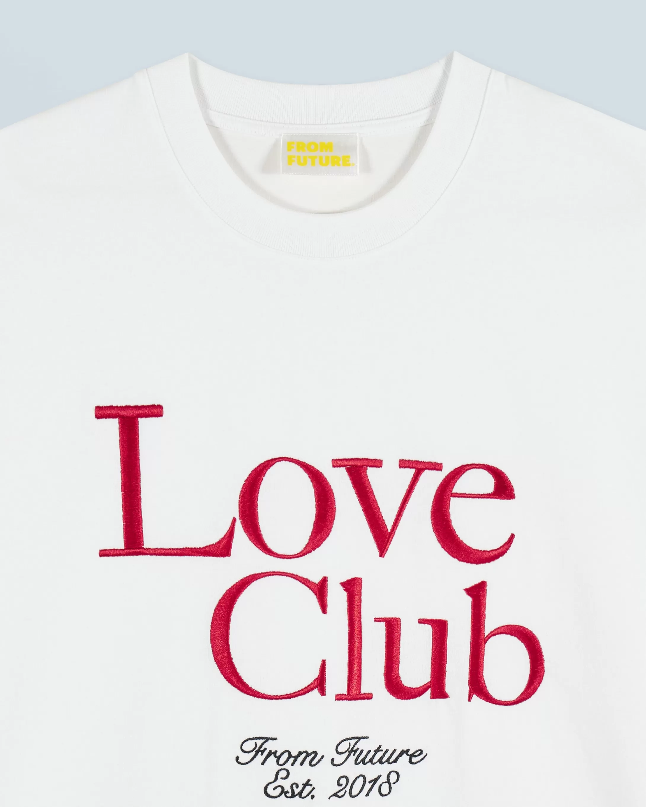 T-Shirt Scollo tondo Maniche corte Love Club | FROM FUTURE Discount