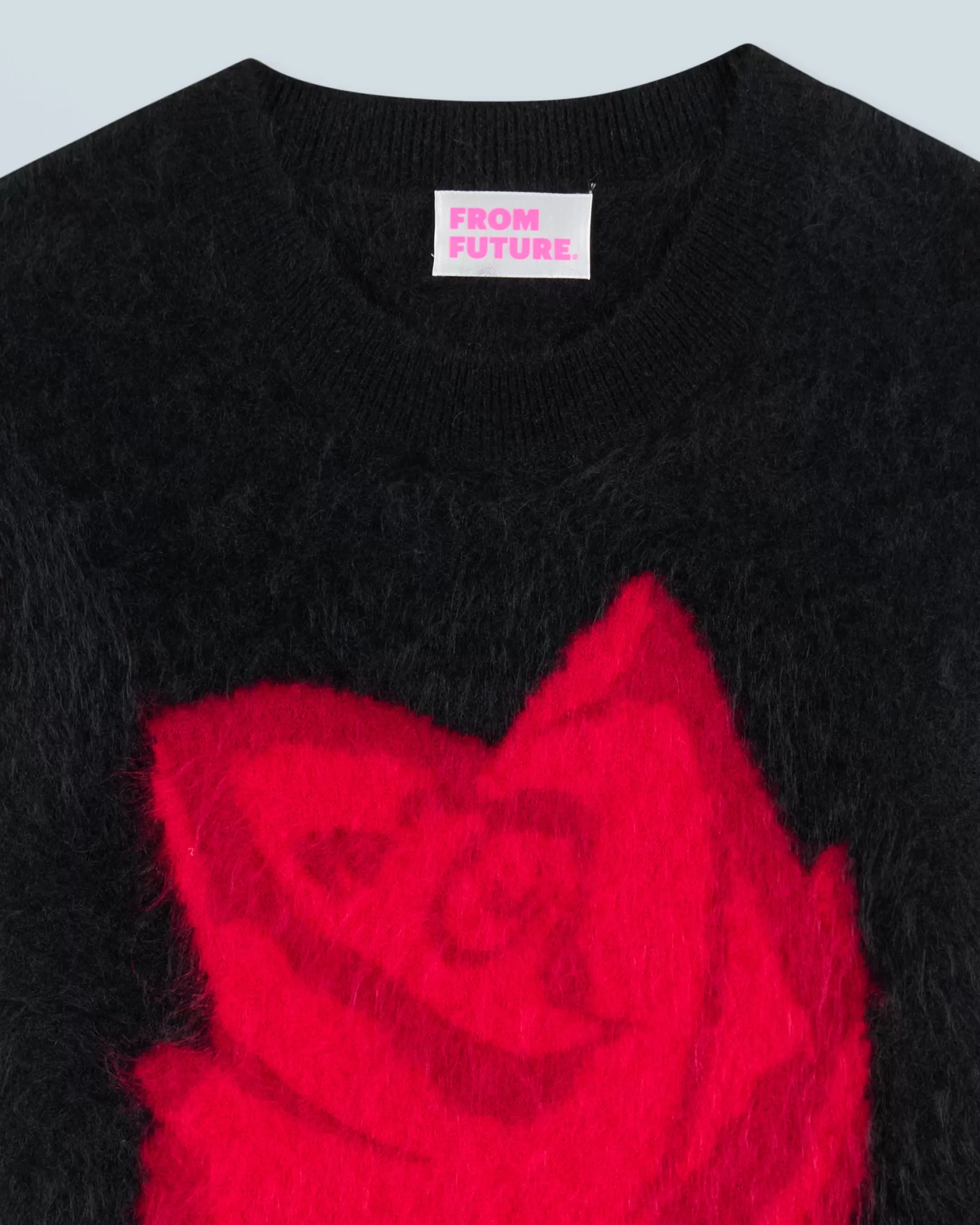 Vestito Corto Maniche lunghe in Cashmere spazzolato | FROM FUTURE New